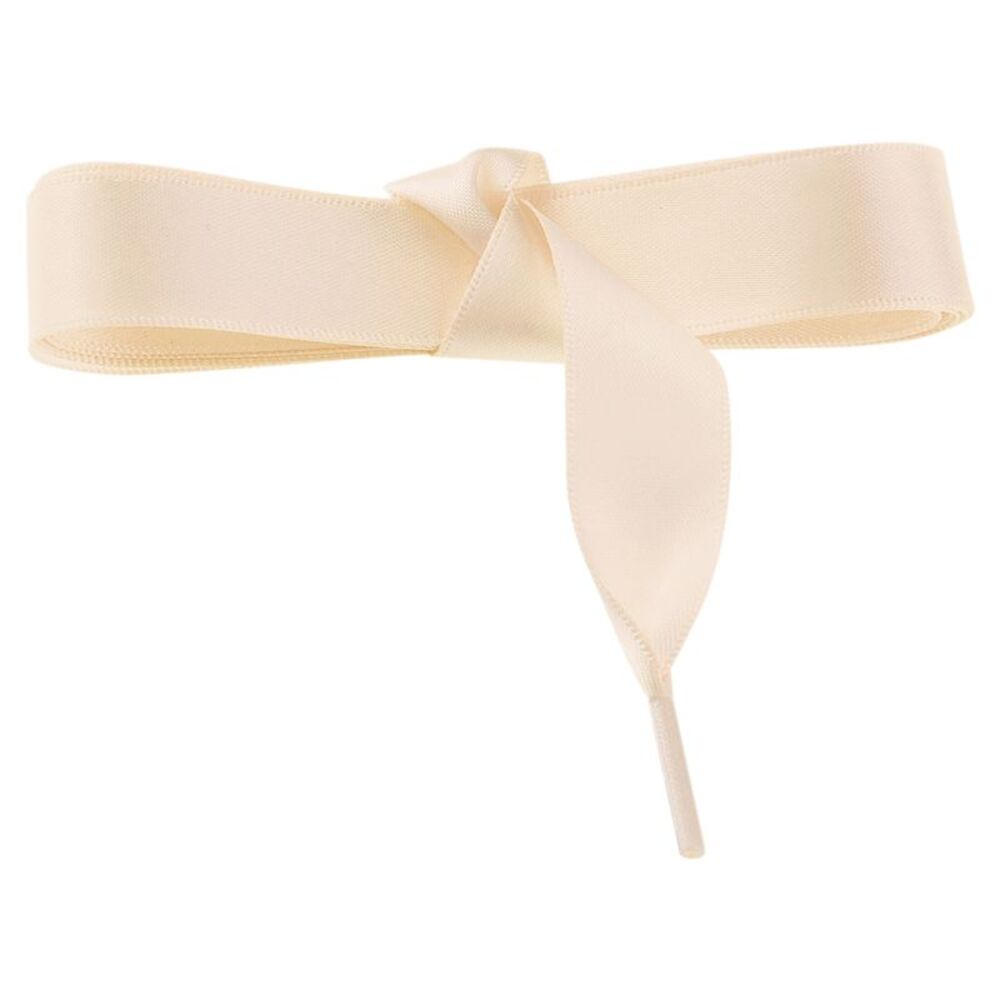 1 Pair Flat Satin Ribbon Wide Shoestrings Colorful Shoe Laces Pale Pink - Picture 2 of 5